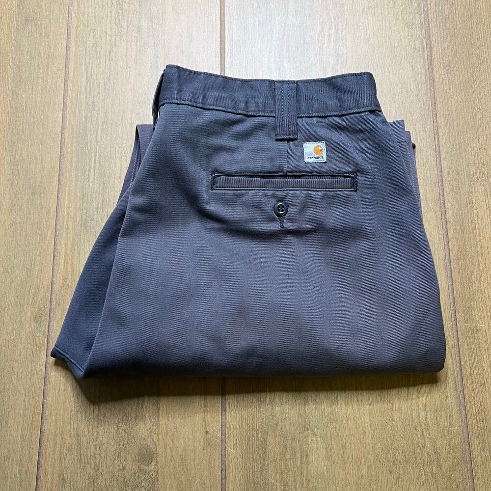 Vintage‎ Carhartt Blended Twill Pants Work Wear B290 Sz  38x30 baggy Loose Y2K